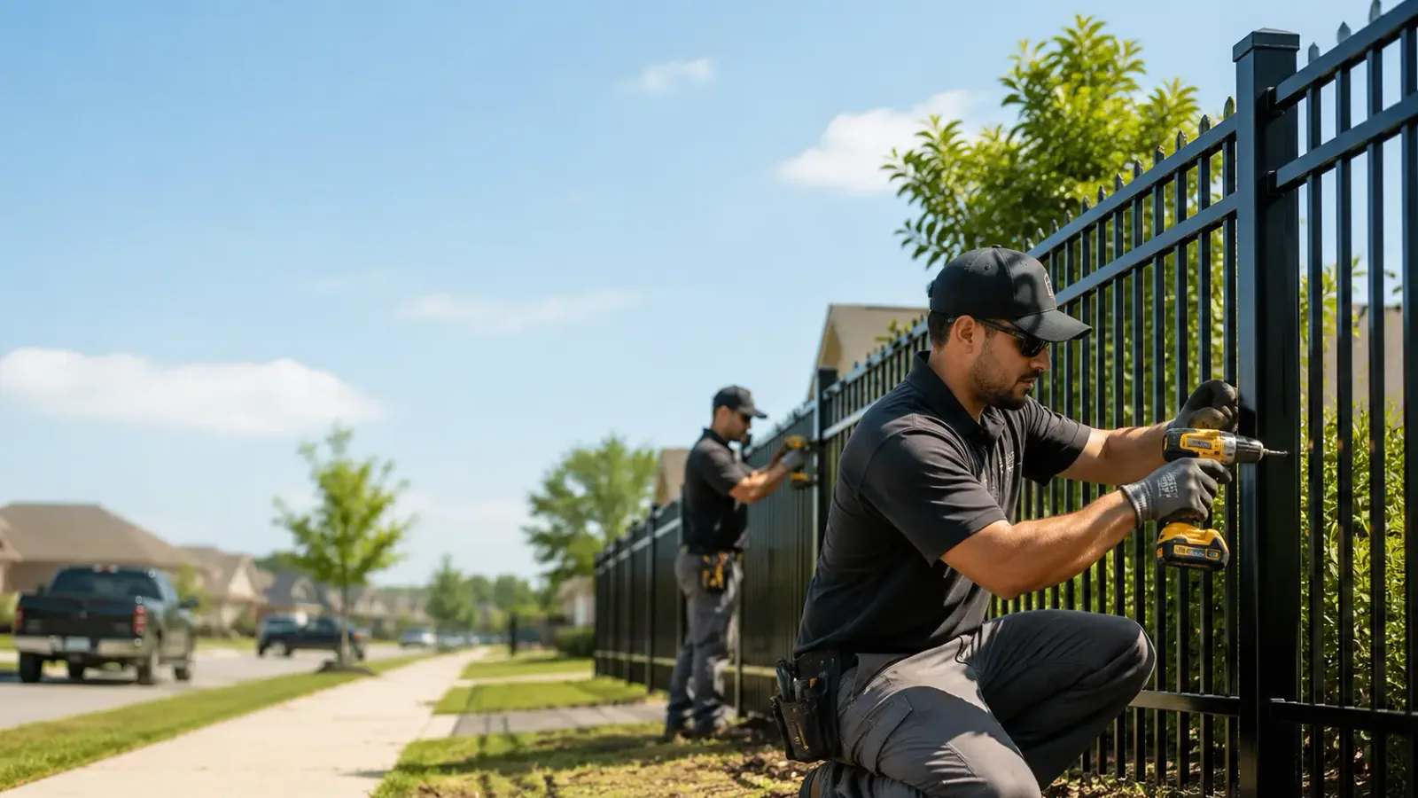 Metal Fence Installation in Hot Springs, VA